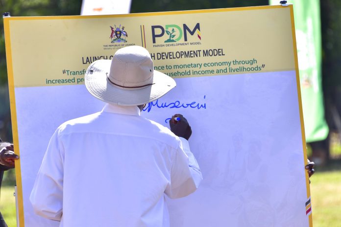 PRESIDENT MUSEVENI LAUNCHES THE PARISH DEVELOPMENT MODEL IN BUKEDI