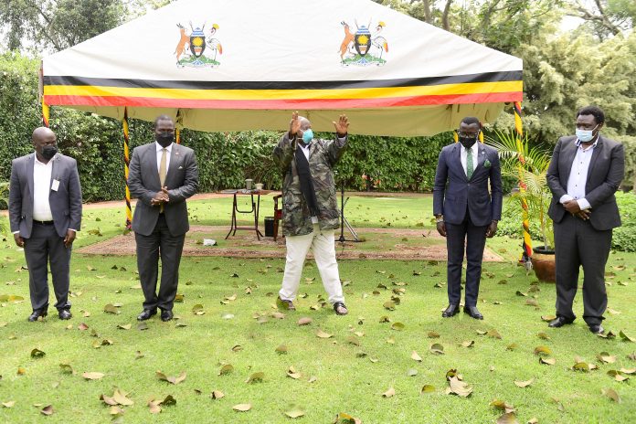 IPOD Secretary Generals meet Museveni at SHE - 02