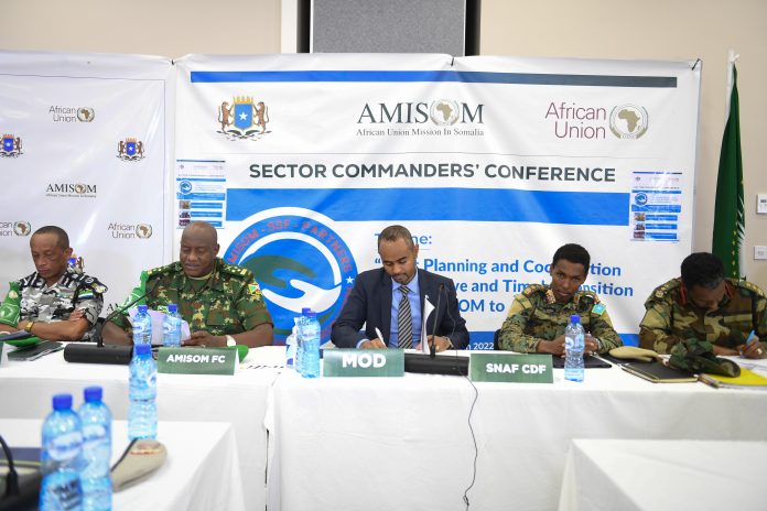 AMISOM, Somali military commanders set up teams to agree priorities for new AU mission.
