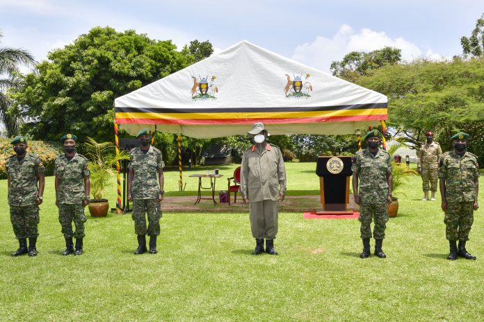 President Museveni meets UPDF High Command discusses DR Congo & Karamoja