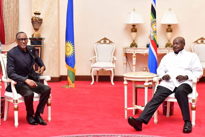 PRESIDENTS’ MUSEVENI, KAGAME DISCUSS REGIONAL PEACE, STABILITY