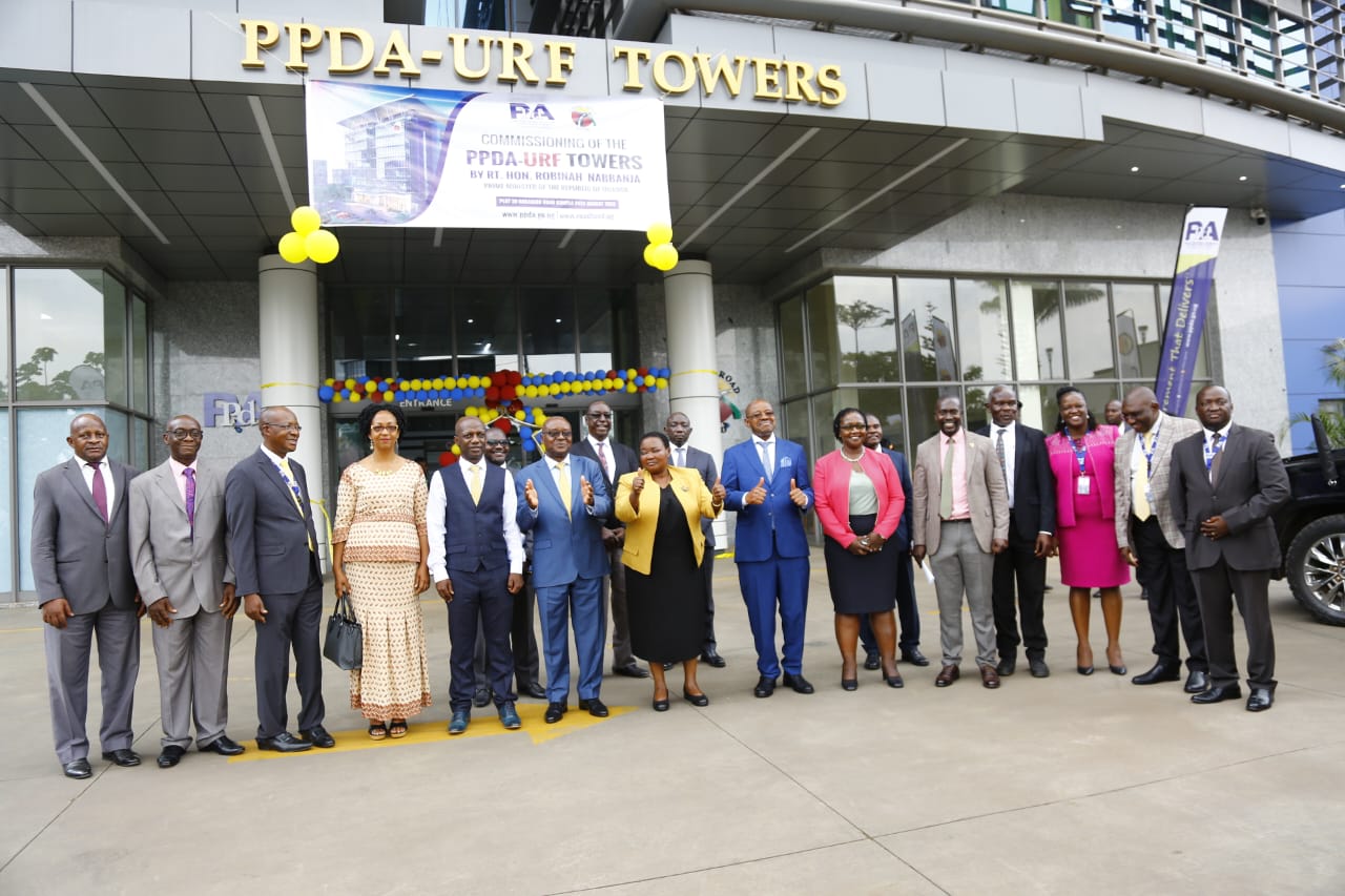 Ppda Urf Towers Inaugurated By Ugandan Prime Minister Uganda Broadcasting Corporation 7108