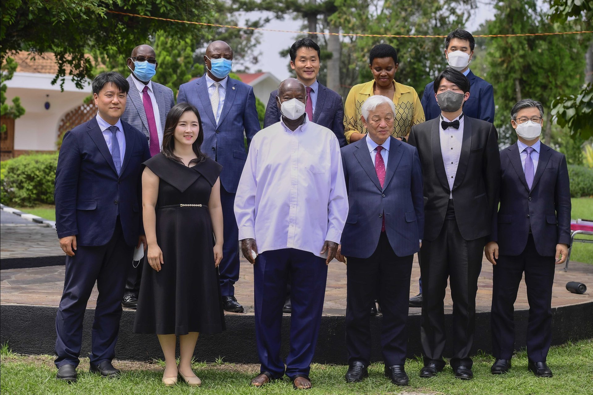 President Museveni Meets South Korean Evangelist Ock Soo Park Unveils Plan To Set Up Mindset 4061