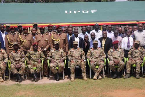 SFC Commander Hails President Museveni’s Transformative Leadership at Officers’ Retirement Ceremony