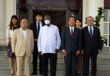 President Museveni Meets Nippon Foundation Officials