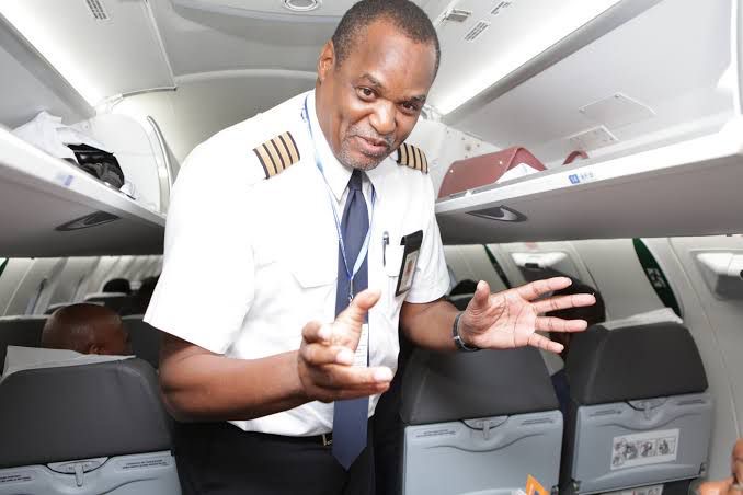Uganda Airlines Pilot Captain Mike Etiang 