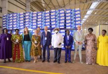 President Museveni Commissions Fish Feed Factory in Buikwe