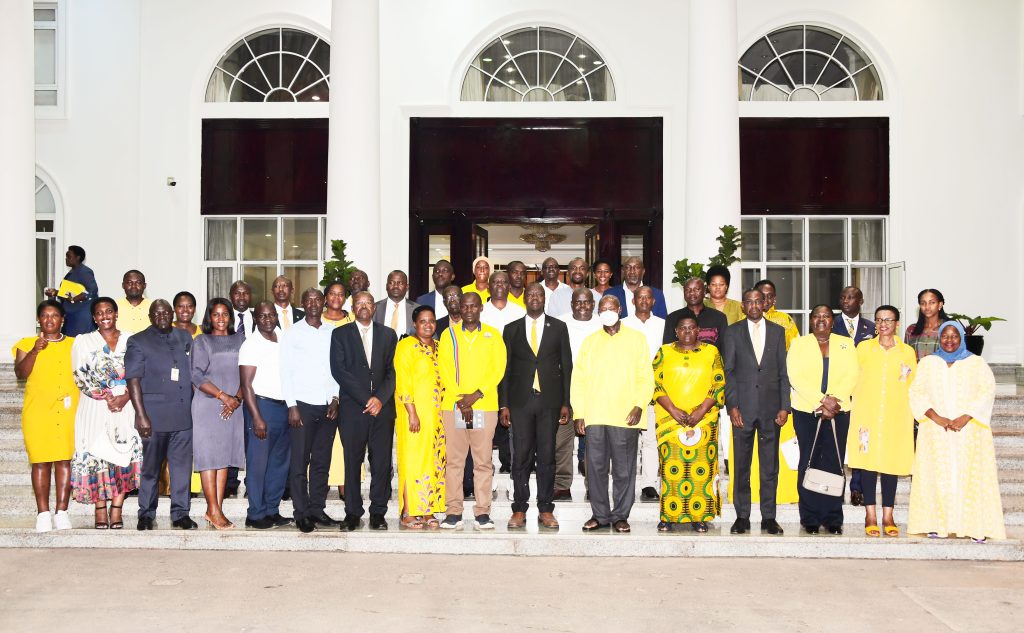 President Museveni Meets NRM Buganda Parliamentary Caucus