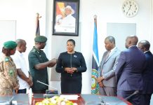 Speaker Among Lauds Museveni for Peace Enabling Rhino Conservation