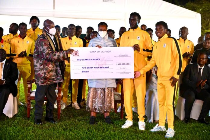 Magogo Tells Museveni How 2.4 Billion Cranes Reward Was Shared Even Drivers Got a Share.