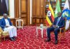 Libreville, 15th September 2025: H.E Farid Kaliisa, Ambassador of Uganda to the Gabonese Republic Presents Credentials to H.E. Brice Clotaire Oligui Nguema, President of Gabon