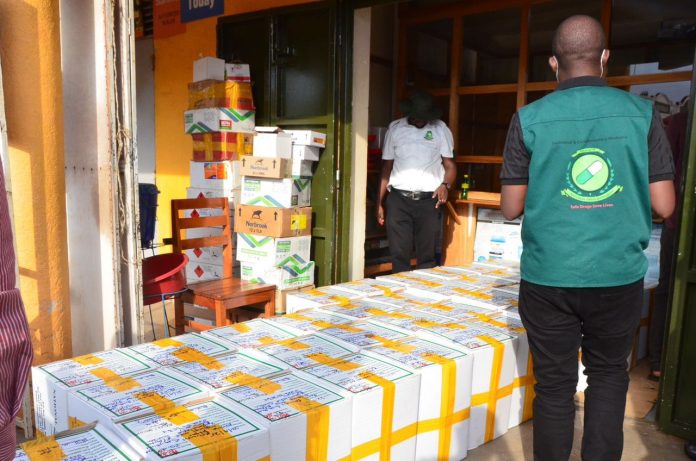 NDA Shuts 82 Illegal Drug Outlets and Impounds Medicines Worth UGX 150 Million in Western Uganda