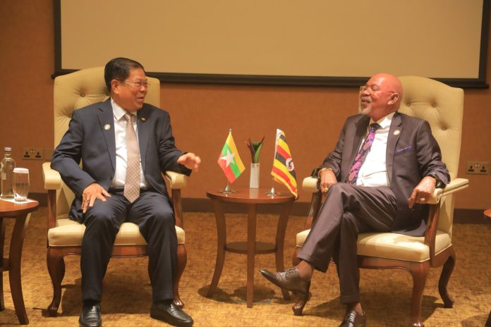 Hon Odongo Jeje Meets with Thai Counterpart on the sidelines of NAM