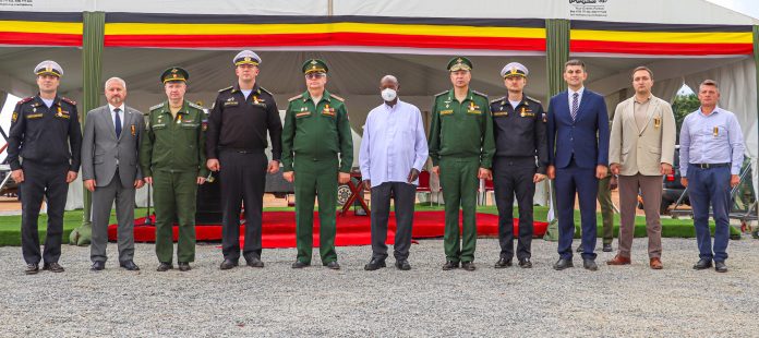 President Museveni Receives $53m Military Equipment from Russia
