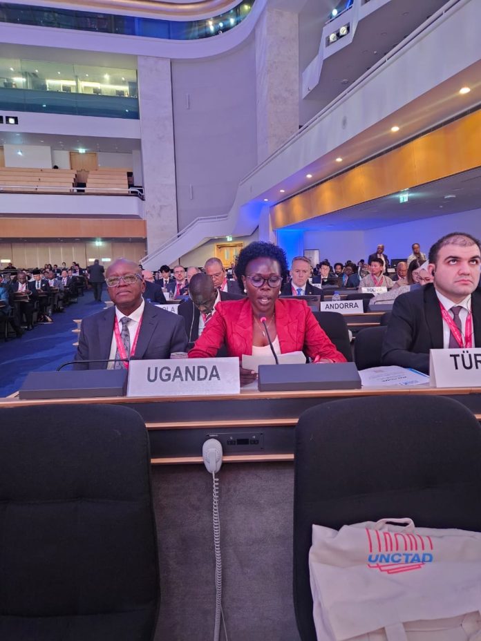 Hon. Evelyn Anite Delivers Uganda’s Statements at the 16th United Nations Conference on Trade and Development (UNCTAD16)