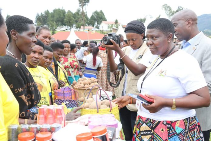 Maj. Martha Asiimwe Launches “Protecting the Gains” Government Programme in Rubanda District.
