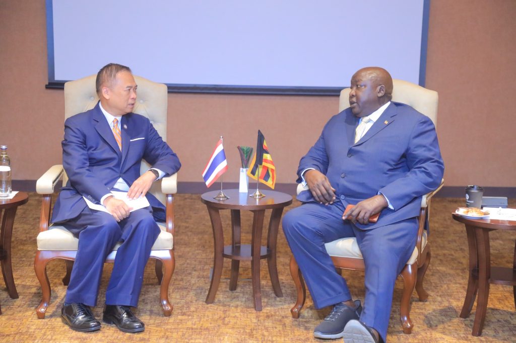 Hon. Oryem, Thailand Vice Minister of Foreign Affairs Hold Talks to Boost Investment and Tourism