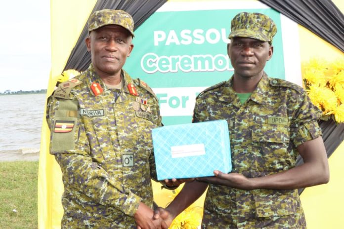 UPDF Marine Brigade Graduates 69 Trainees After Four-Month Induction Course