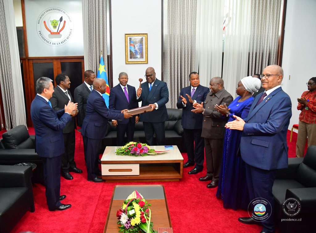 President Felix Tshisekedi Assumes Chairmanship of ICGLR at 9th Ordinary Summit in Kinshasa.
