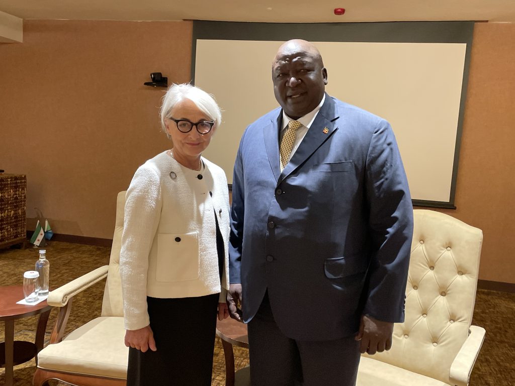 Hon. Oryem Meets German Special Envoy to Deepen Strategic Partnership