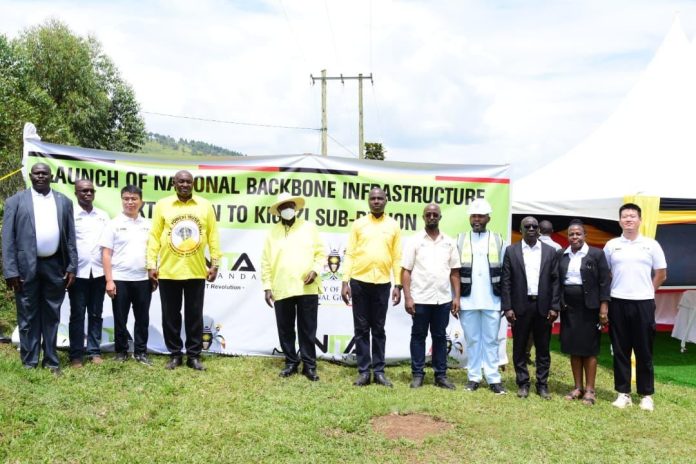 NITA-U, MoICT, and Office of the President Launch Extension of NBI Phase V in Kanungu District