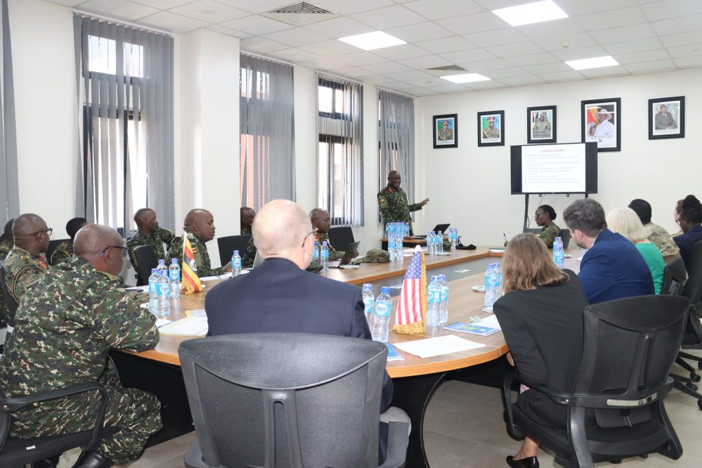 UPDF hosts U.S. Delegation to Strengthen Military Medical Cooperation.
