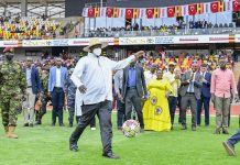 M/S Summa, Dr Rujumba Family Hailed as President Museveni Commissions Hoima City Stadium.