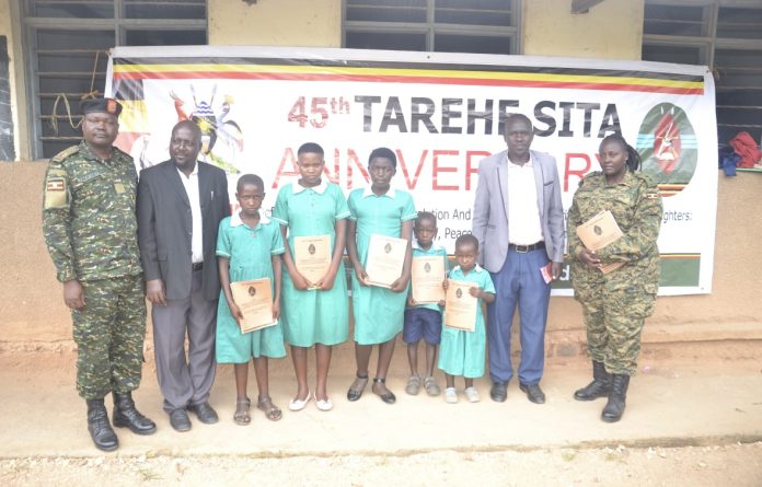 UPDF Donates Scholastic Materials to Schools in Kigezi Sub-Region