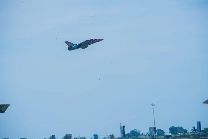 CDF Muhoozi Inspects Advanced L-39 Skyfox Aircraft at Entebbe Air Base