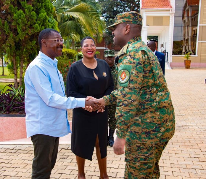 East African Speakers Meet UPDF CDF to Strengthen Regional Unity and Collaboration
