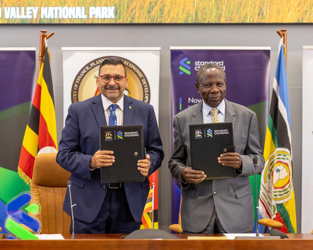 Government of Uganda and Standard Chartered Uganda Sign EUR 641.1 Million (UGX 2.747 trillion) Agreement to Finance Key Infrastructure Projects 