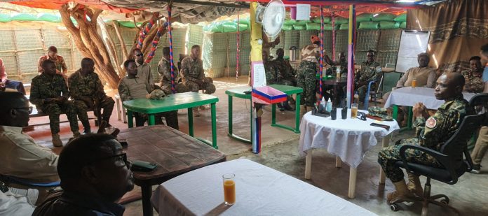 UPDF Battle Group 45 Reaffirms Commitment to Joint Operations with Somali Forces Against Al-Shabaab
