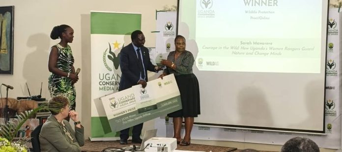 UBC Journalist Sarah Mawerere Clinches 2025 Wildlife Protection Award for Spotlight on Women Rangers