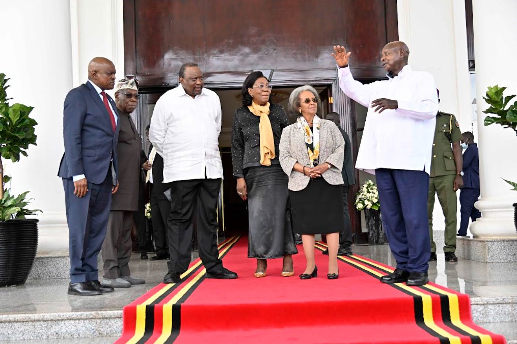 President Museveni Hosts AU–EAC–SADC Panel of Facilitators for DRC Peace Talks