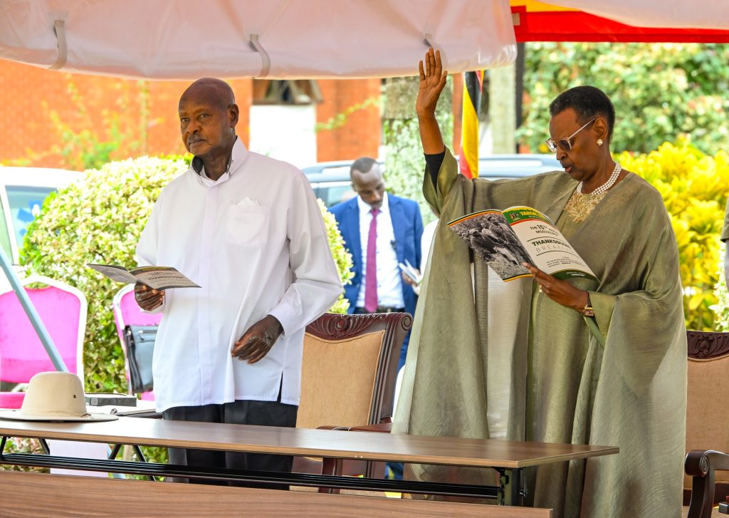 President Museveni Calls for Discipline, Hard Work and Trust in God During Tarehe Sita Thanksgiving Breakfast