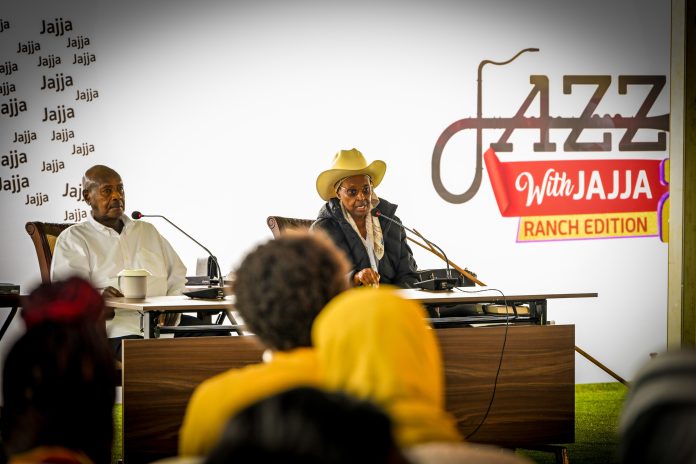 President Museveni commits SH5BN to creatives, urges Youth to Join poverty fight at Jazz with Jajja second edition.