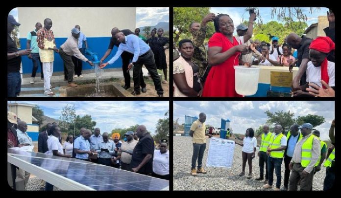 MoWE Hands Over New Water Supply and Sanitation Systems in Adjumani and Moyo Districts