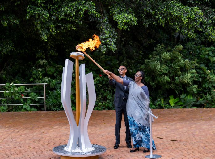 Kagame warns against genocide denial, says Rwanda will defend itself.