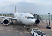 Uganda Airlines returns A330-800neo to service