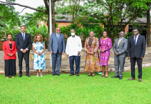 President Museveni meets Former Ethiopian Prime Minister Hailemariam Desalegn