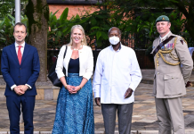 President Museveni meets British High Commissioner Chesney