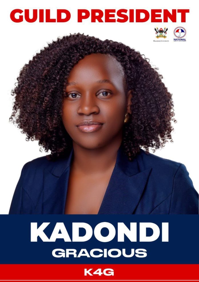 Kadondi Gracious Elected Makerere Guild President