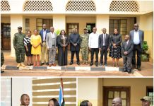 Col. Robert Namudongo sworn in to Engineers Registration Board.