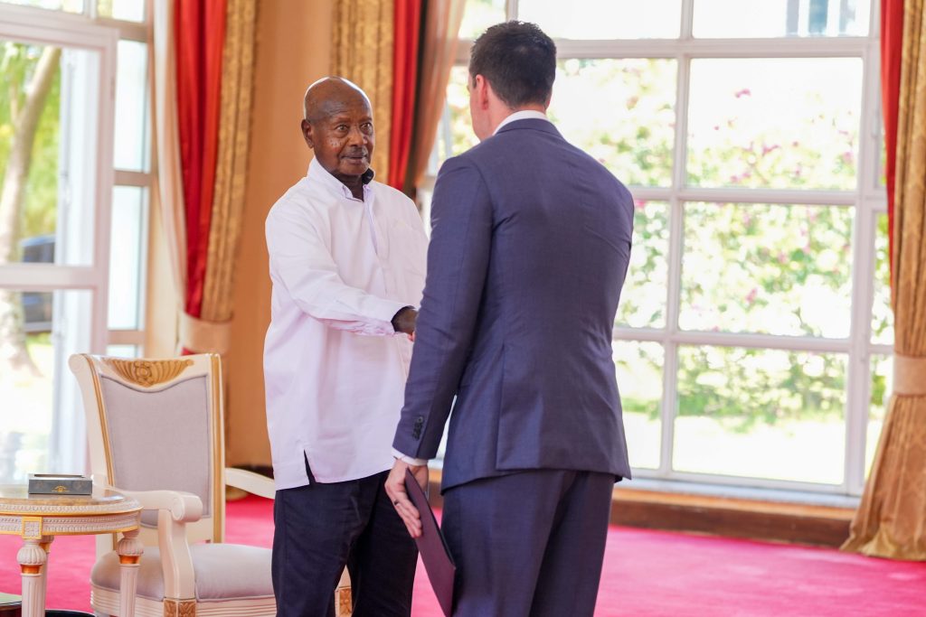 President Museveni welcomes U.S. Envoy ahead of Swearing-in ceremony, calls for Value Addition to boost Africa’s economy