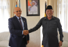Hon. Gen. Odongo Jeje Abubakhar receives Credentials of Newly accredited FAO Representative to Uganda.