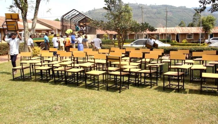 Kigata Alumni Donate Chairs as School Battles Furniture Shortage