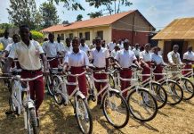 728 bicycles cut long school journeys for learners in Kamuli, Kyegegwa and Adjumani