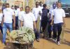 The Minister of State for Industry, Hon. David Bahati joins Ugandans to mark National Cleaning Day
