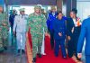 Uganda CDF Muhoozi in Gabon for Independence Anniversary Celebrations