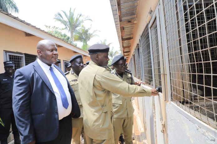 IGP Byakagaba Inspects Nsambya Police Barracks, Pledges Welfare Improvements